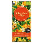 Picture of Orange 65% Dark Chocolate FairTrade, ORGANIC