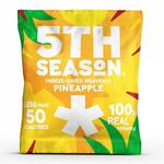 Picture of Freeze Dried Pineapple Snack dairy free, Vegan