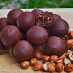 Picture of Raw Hazelnut Chocolate Truffles Vegan