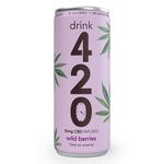 Picture of  Sparkling Water Infused with CBD Wild Berries