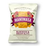 Picture of  Manchego & Green Olive Tortilla Chips