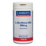 Picture of  L-Ornithine HCI 500mg Vegan