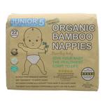 Picture of  Organic Bamboo Nappies Junior 5