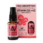 Picture of  Liposomal D3 + K2 Vitamin Strawberry & Rhubarb