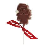 Picture of  Milk Chocolate Lolly Santa ORGANIC