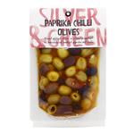 Picture of  Paprika & Chilli Mixed Pitted Olives