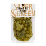 Picture of  Thyme Bay Pitted Green Olives