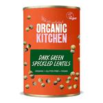 Picture of  Dark Green Speckled Lentils ORGANIC