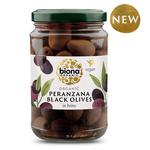 Picture of  Organic Peranzana Whole Black Olives