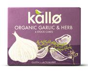 Picture of Garlic & Herb Stock Cubes Gluten Free, Vegan, ORGANIC