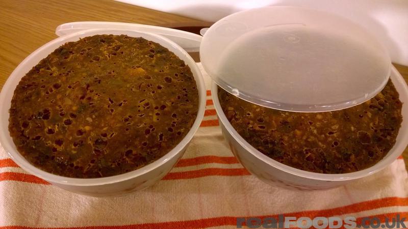 Christmas Pudding Gluten and Wheat Free 