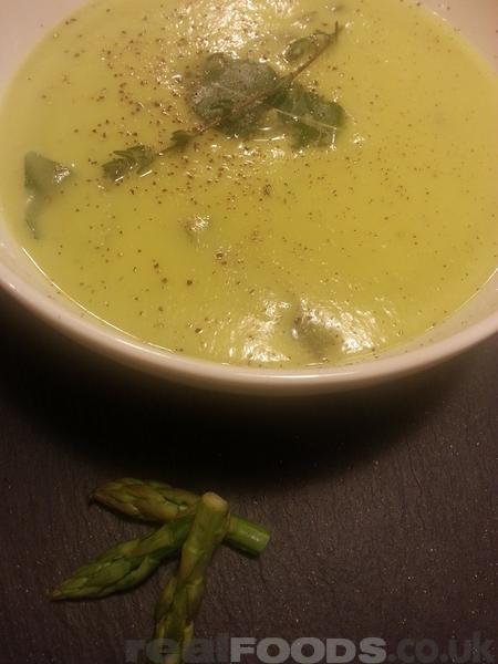Asparagus And Salsify Soup Recipe