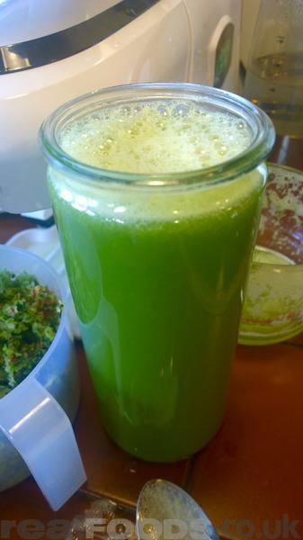 Basic Raw Green Juice Recipe