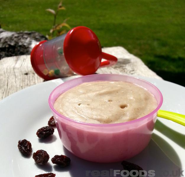 Vegan Mineral Rich Baby Porridge Recipe