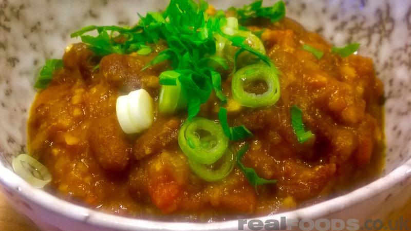 Red Kidney Beans Indian Curry or Rajma Masala Recipe