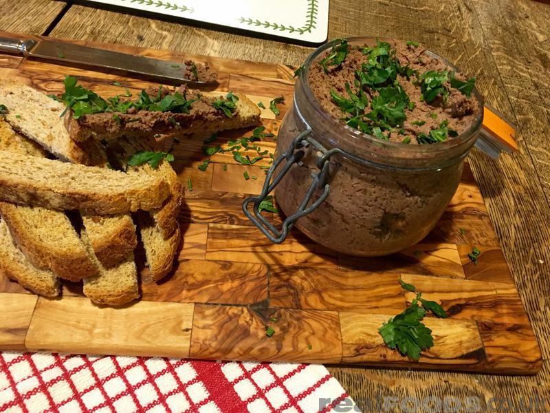 French Mushroom Lentil Paté - Vegetarian Foie Gras