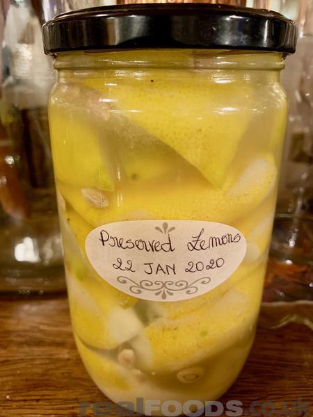 Preserved Lemons Recipe