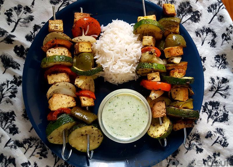 Vegan Smoked Tofu and Vegetable Kebabs Recipe