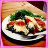 Italian Vegetarian Cherry Tomato Spinach And Feta Frittata Recipe thumbnail image