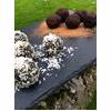 Raw Vegan Snack Spirulina Cacao And Coconut Energy Balls Recipe thumbnail image