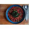 Mung Bean Vegetable Soup with Chilli Kale Crisps thumbnail image