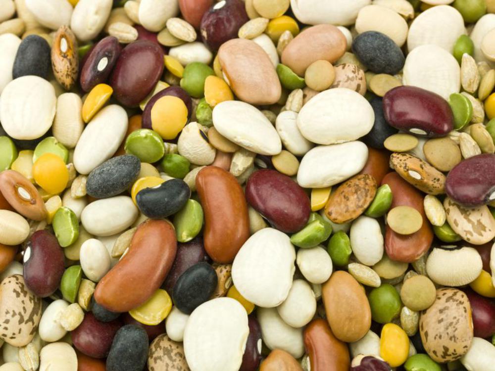 mixture of different beans