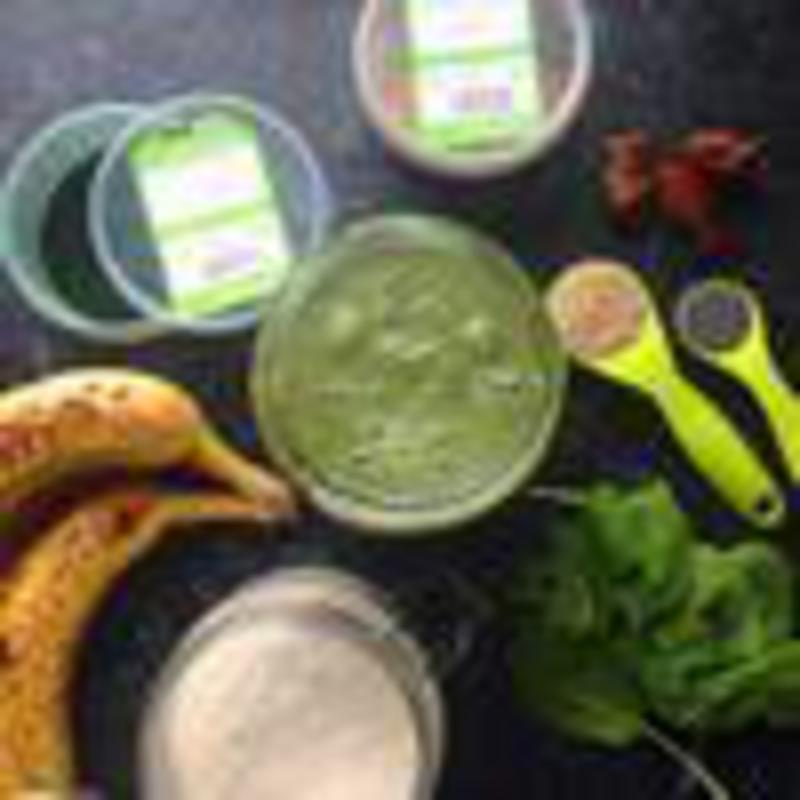 Mineral Rich Raw Vegan Green Sesame Seeds Smoothie Recipe thumbnail image