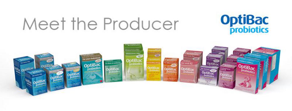 Meet the producer Optibac probiotics range