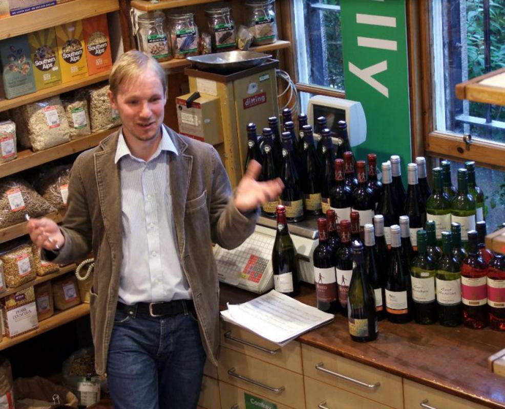 Real Foods Organic Wine Club Tasting