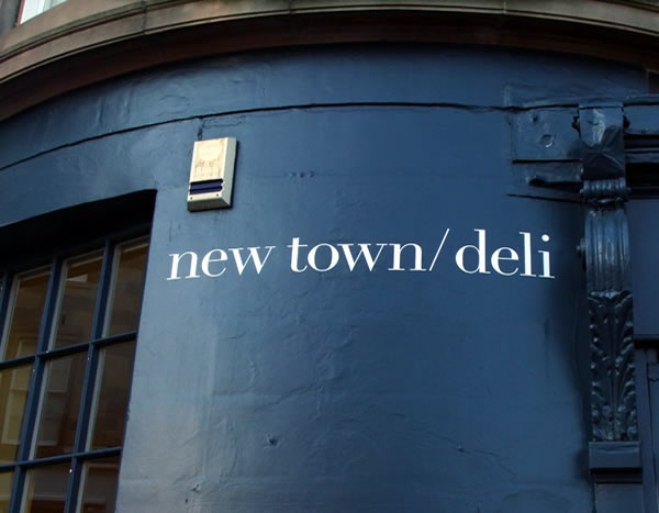 New Town Deli entrance