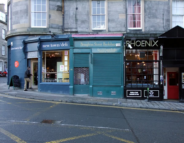 Shops on Broughton Street