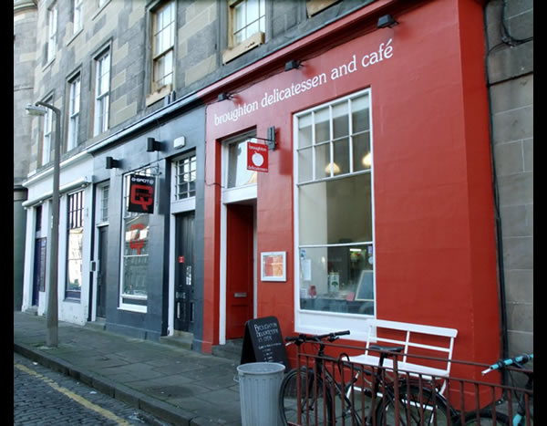 Broughton delicatessan and cafe front