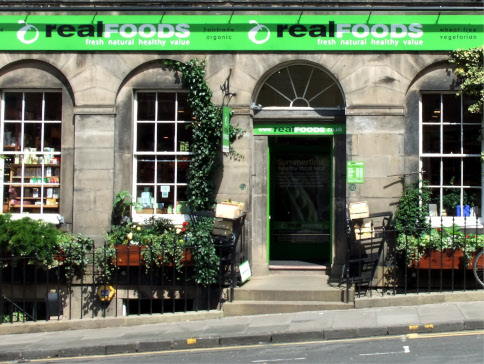 Real Foods shop front photo