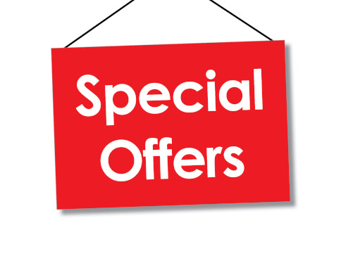 Special offers sign