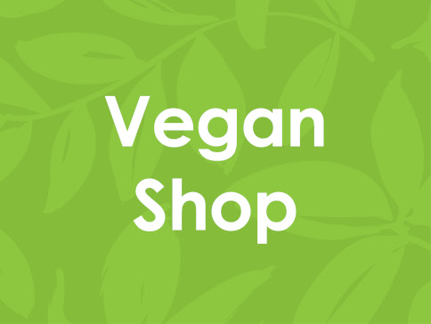 Vegan shop sign
